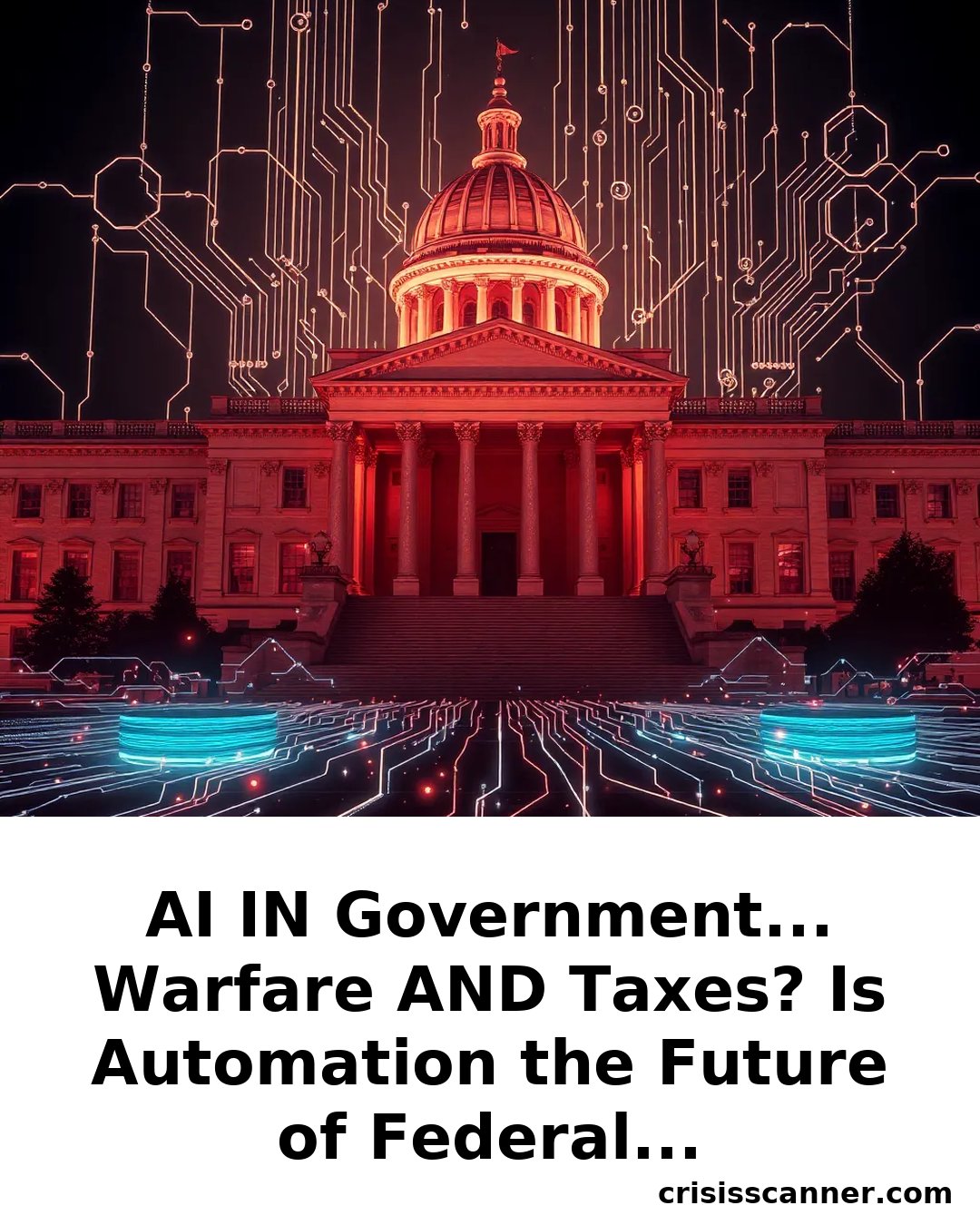 AI IN GOVERNMENT... WARFARE AND TAXES? Is Automation the Future of Federal Power?