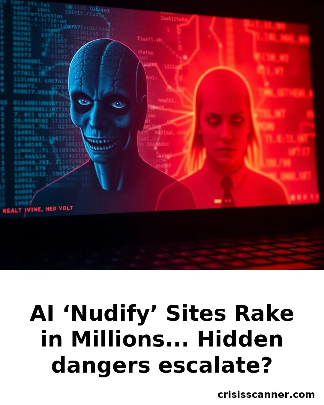 AI ‘NUDIFY’ SITES Rake in MILLIONS... Hidden dangers escalate?