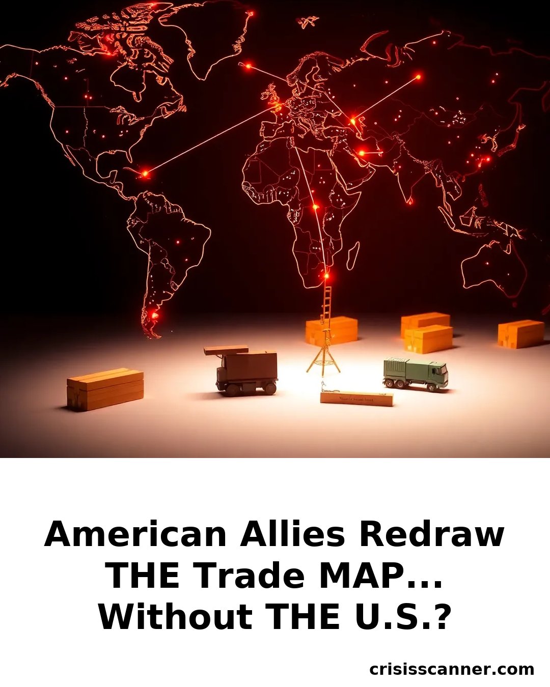 AMERICAN ALLIES REDRAW THE TRADE MAP... WITHOUT THE U.S.?
