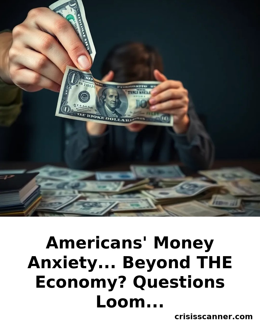 AMERICANS' MONEY ANXIETY... BEYOND THE ECONOMY? Questions Loom...