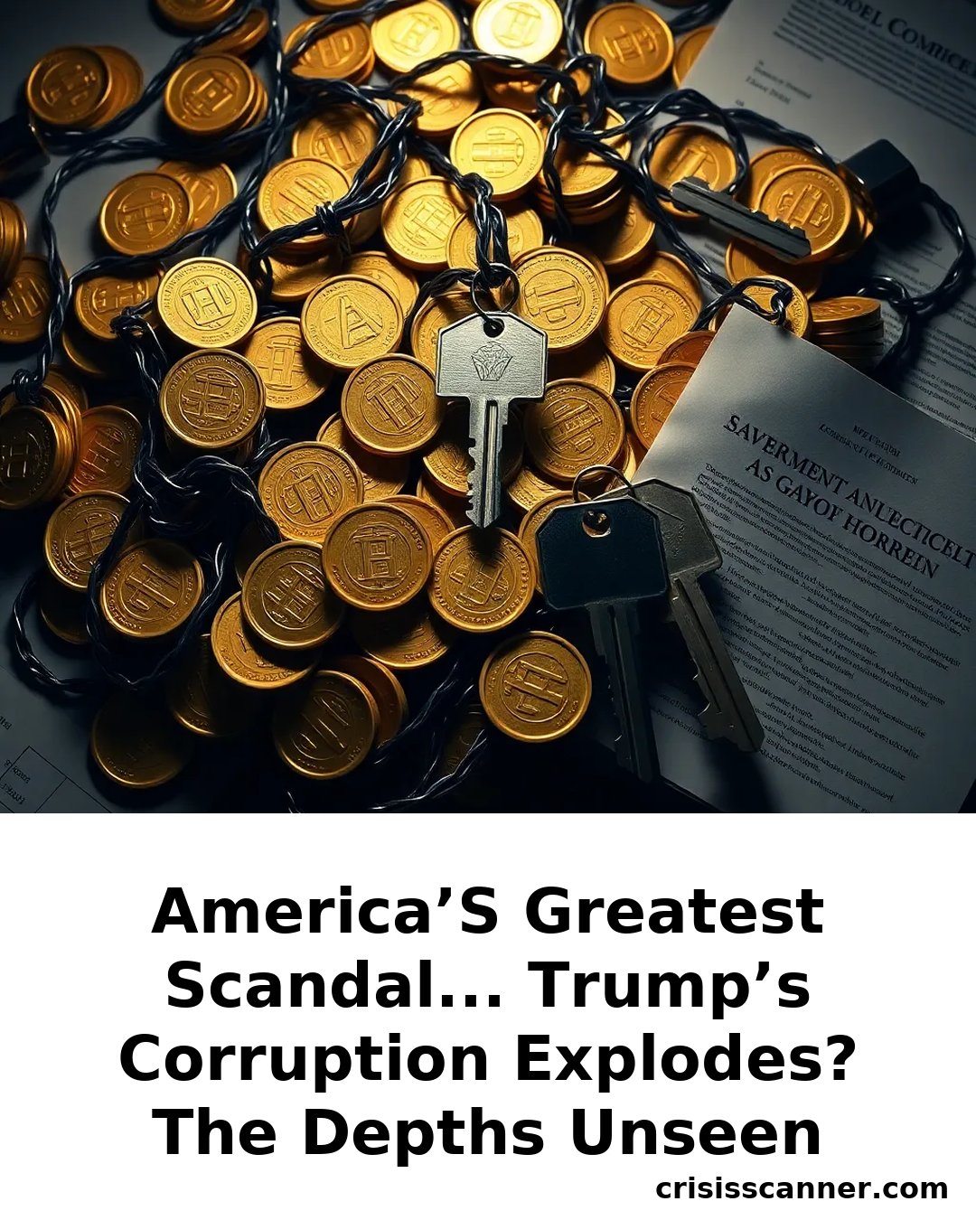AMERICA’S GREATEST SCANDAL... Trump’s Corruption Explodes? The Depths Unseen