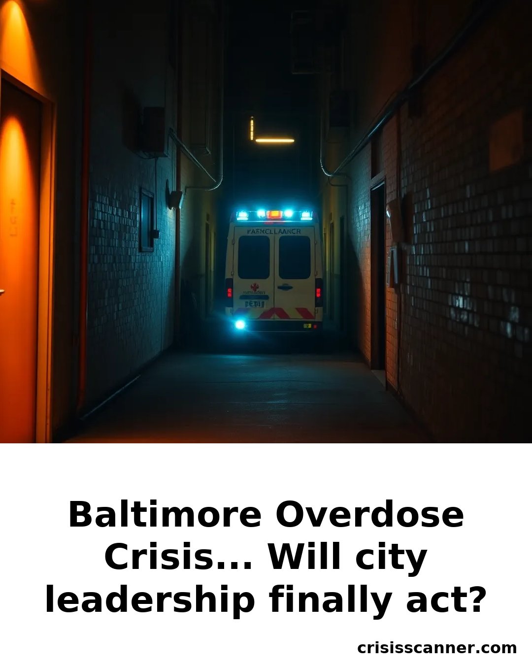 BALTIMORE OVERDOSE CRISIS... Will city leadership finally act?