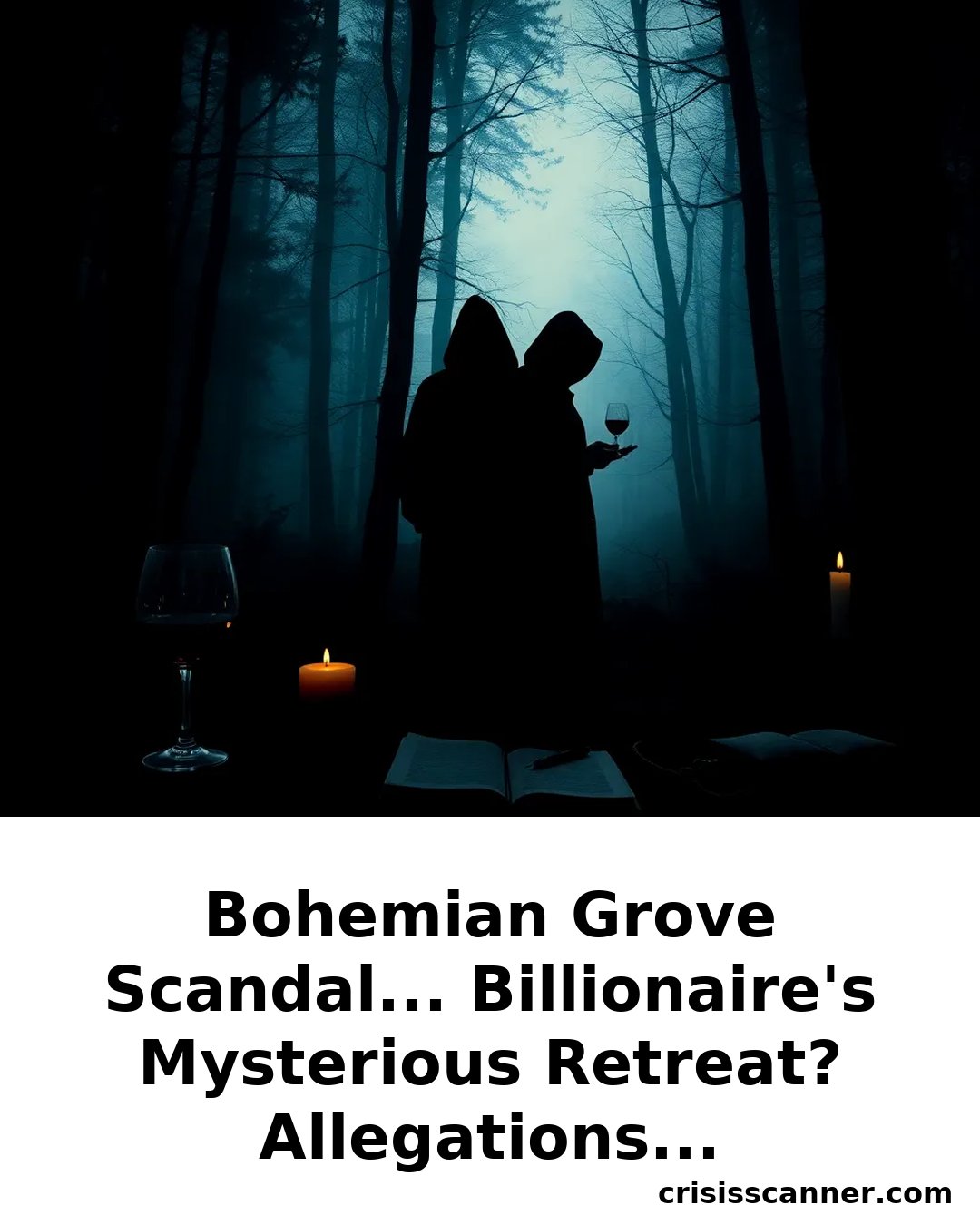 BOHEMIAN GROVE SCANDAL... Billionaire's Mysterious Retreat? Allegations Surface...
