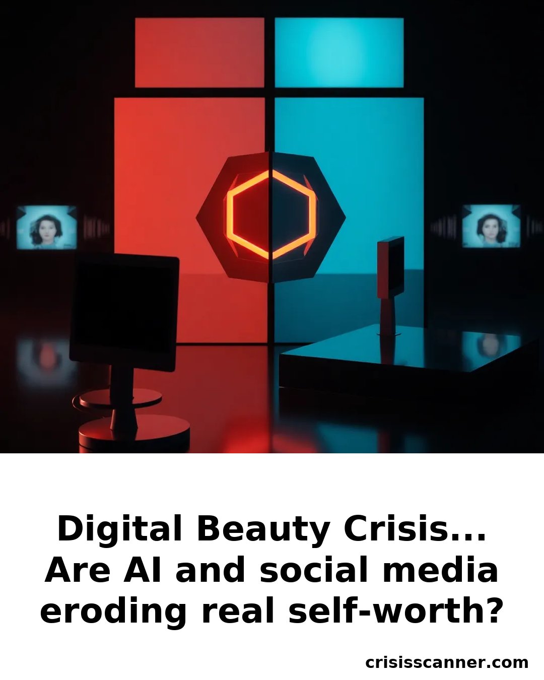 DIGITAL BEAUTY CRISIS... Are AI and social media eroding real self-worth?