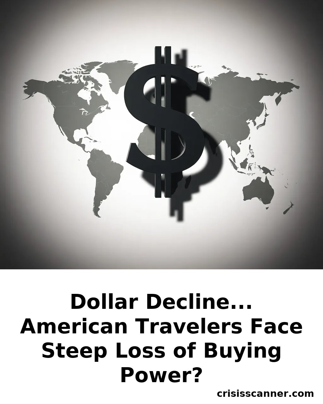 DOLLAR DECLINE... American Travelers Face Steep Loss of Buying Power?
