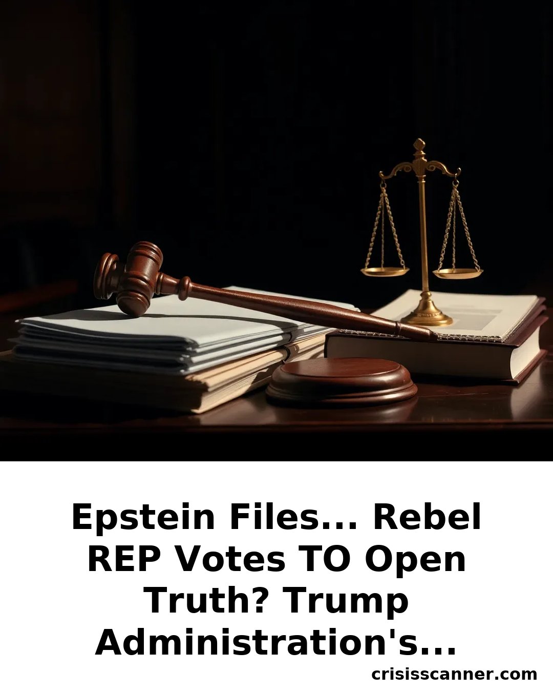 EPSTEIN FILES... REBEL REP VOTES TO OPEN TRUTH? Trump Administration's Secrets at Risk