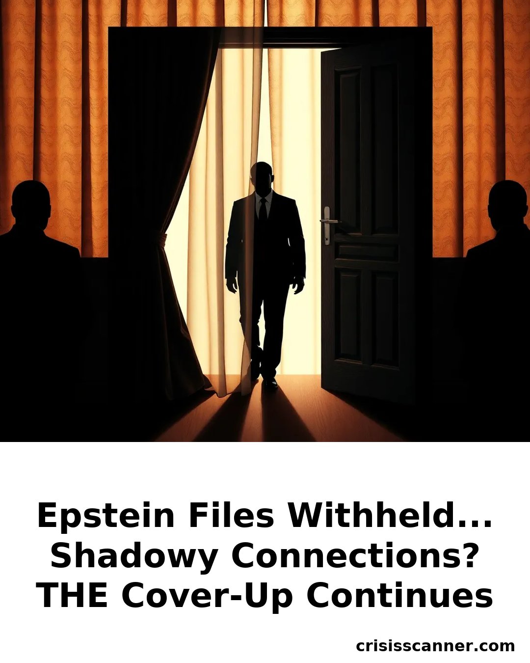 EPSTEIN FILES WITHHELD... SHADOWY CONNECTIONS? THE COVER-UP CONTINUES