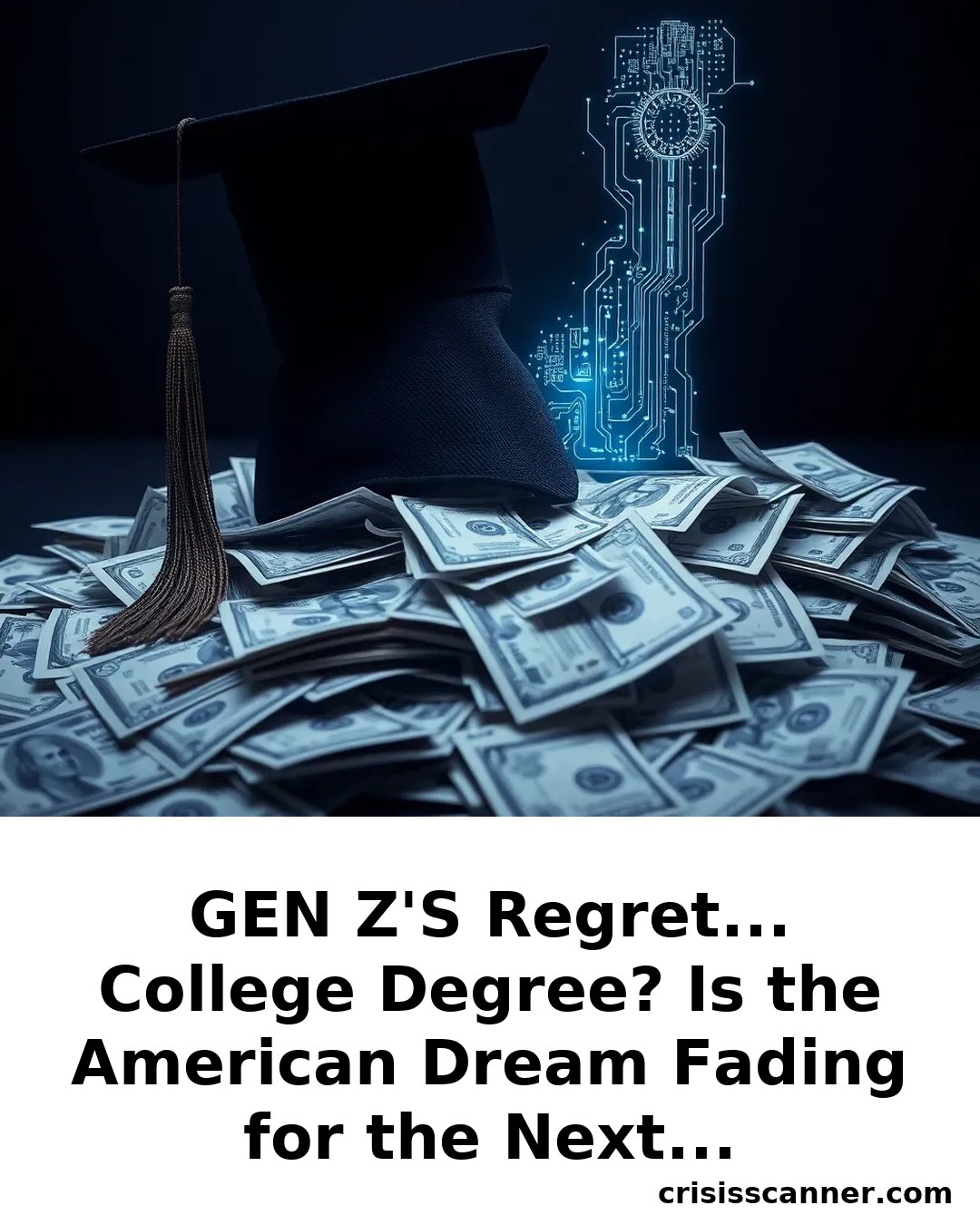 GEN Z'S REGRET... COLLEGE DEGREE? Is the American Dream Fading for the Next Generation?