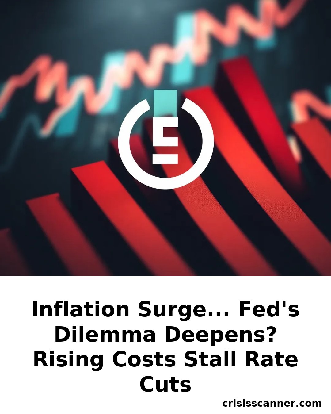 INFLATION SURGE... Fed's Dilemma Deepens? Rising Costs Stall Rate Cuts