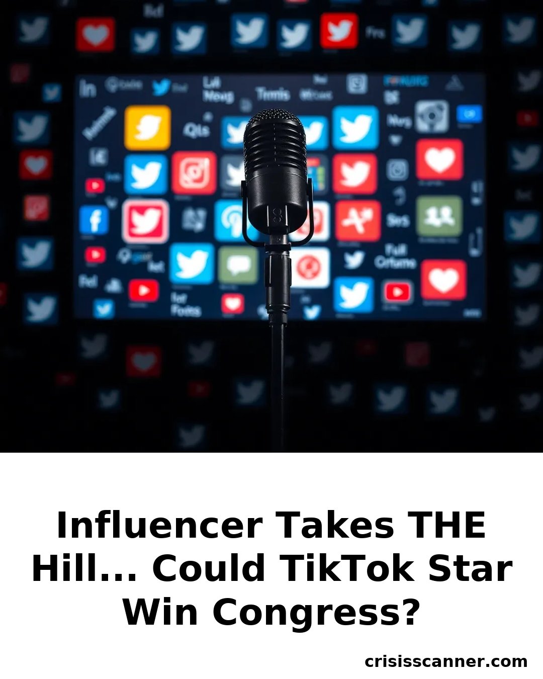 INFLUENCER TAKES THE HILL... Could TikTok Star Win Congress?