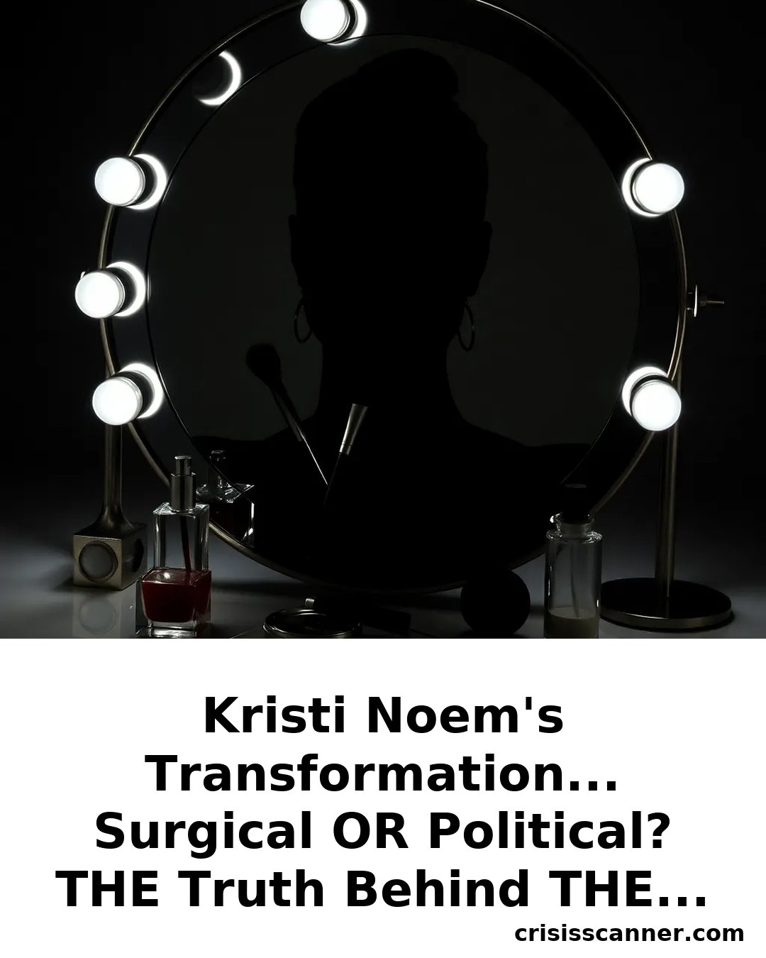 KRISTI NOEM'S TRANSFORMATION... SURGICAL OR POLITICAL? THE TRUTH BEHIND THE FACE-LIFT