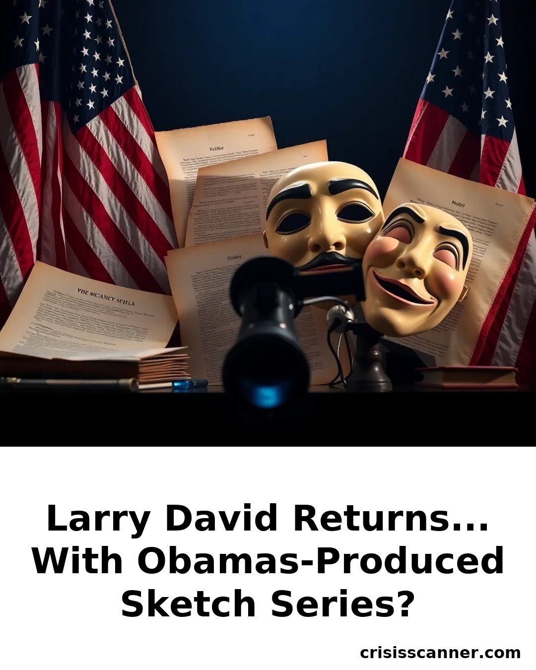 LARRY DAVID RETURNS... WITH OBAMAS-PRODUCED SKETCH SERIES?