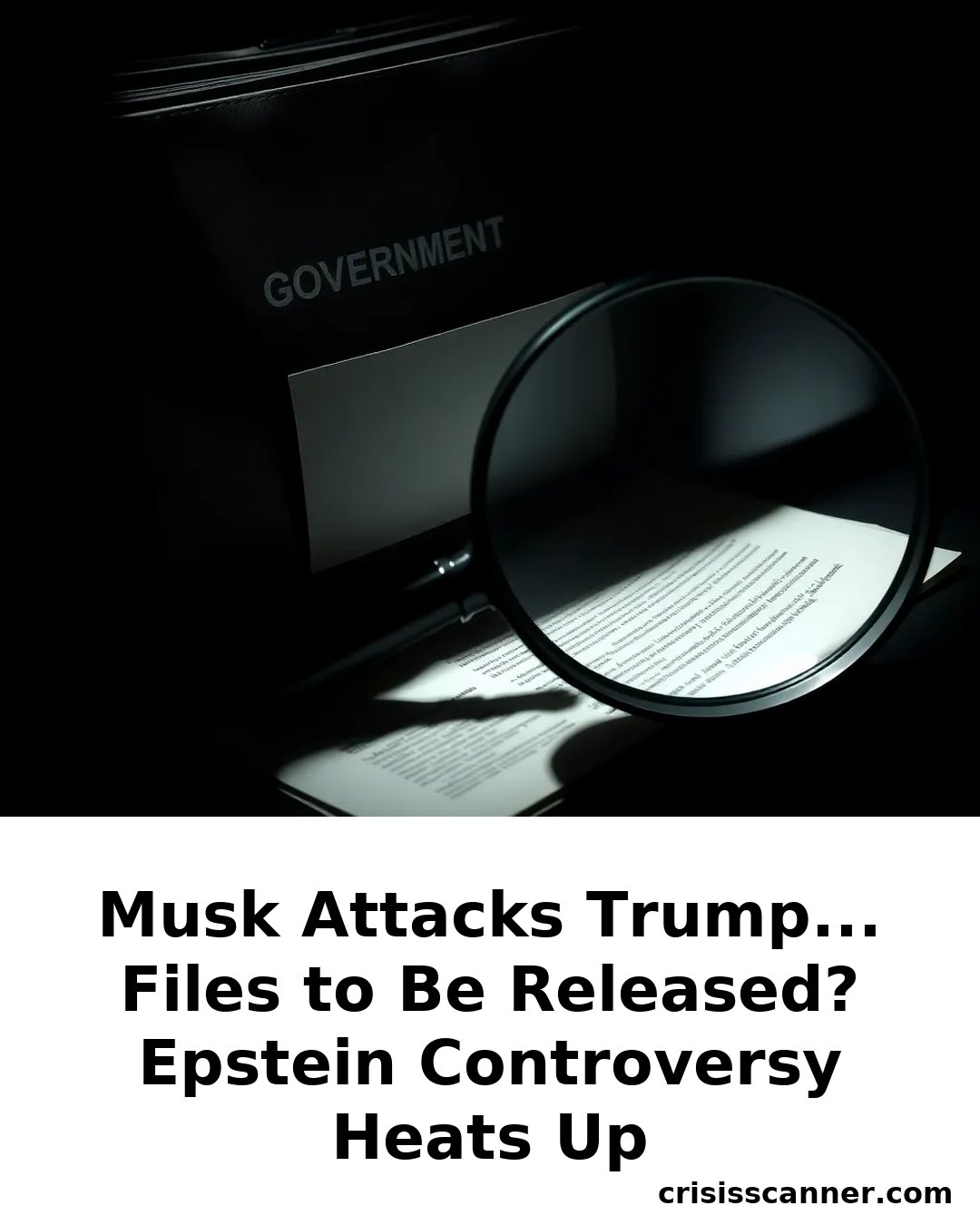 Musk Attacks Trump... Files to Be Released? Epstein Controversy Heats Up