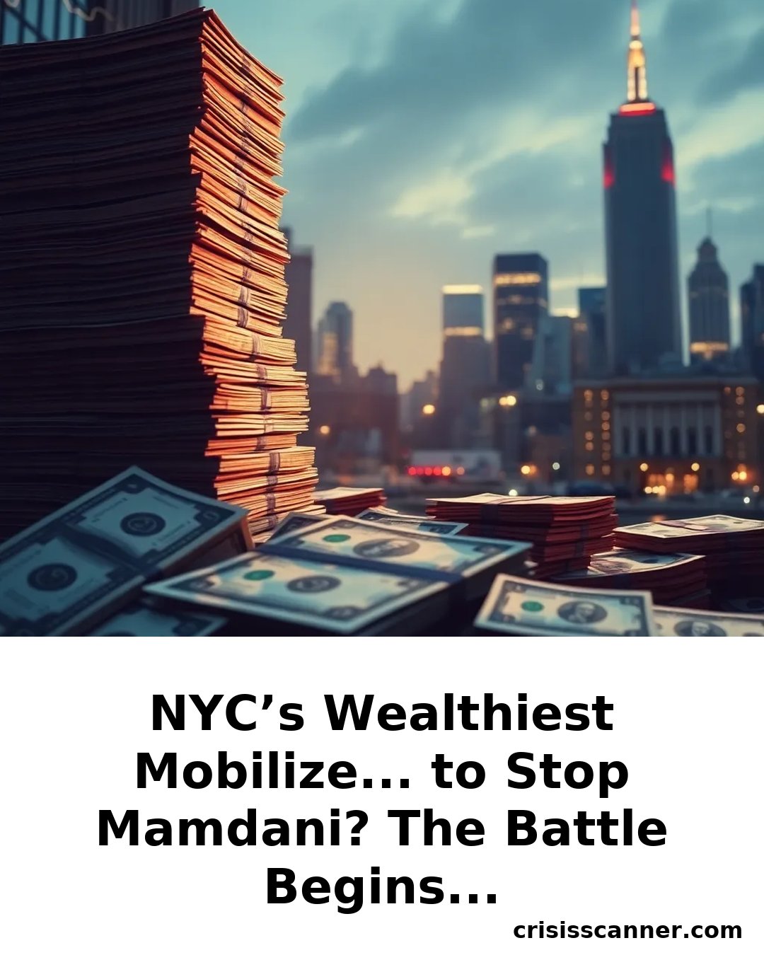 NYC’s Wealthiest Mobilize... to STOP Mamdani? The Battle Begins...