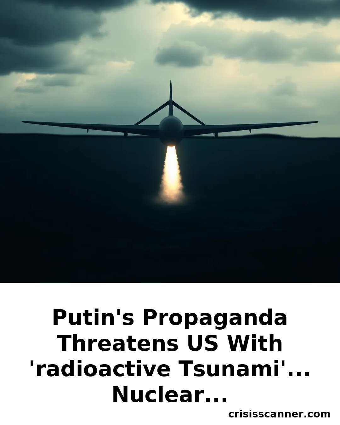 PUTIN'S PROPAGANDA THREATENS US WITH 'RADIOACTIVE TSUNAMI'... NUCLEAR TORPEDO ALERT?