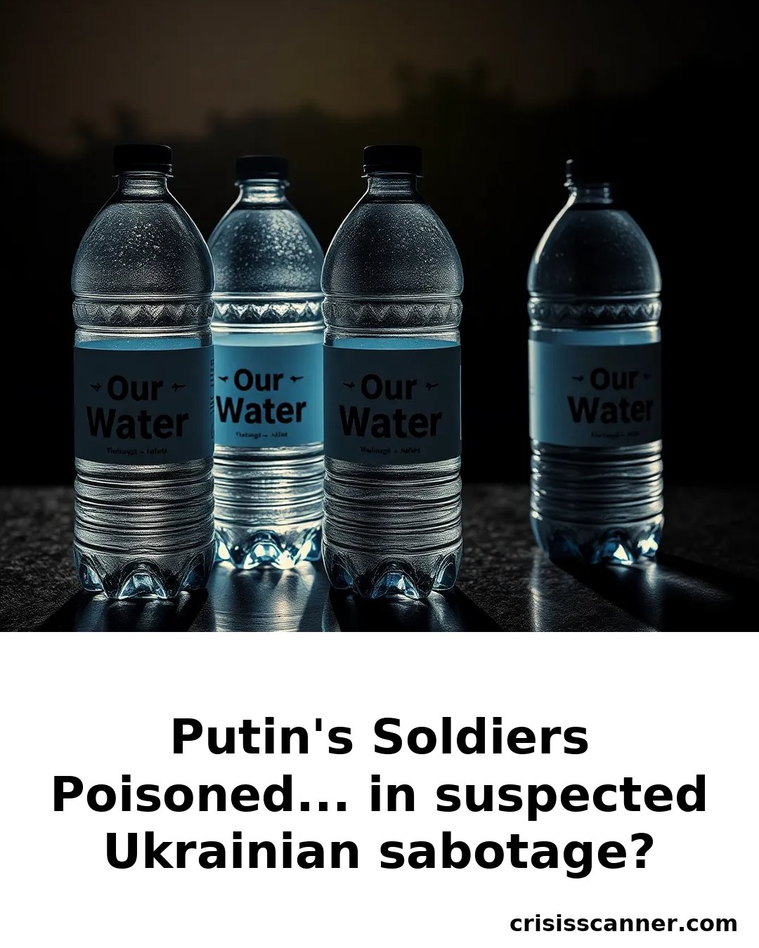 PUTIN'S SOLDIERS POISONED... in suspected Ukrainian sabotage?