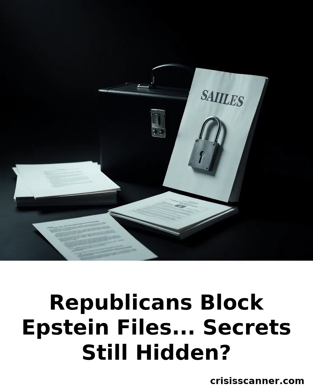REPUBLICANS BLOCK EPSTEIN FILES... Secrets Still Hidden?