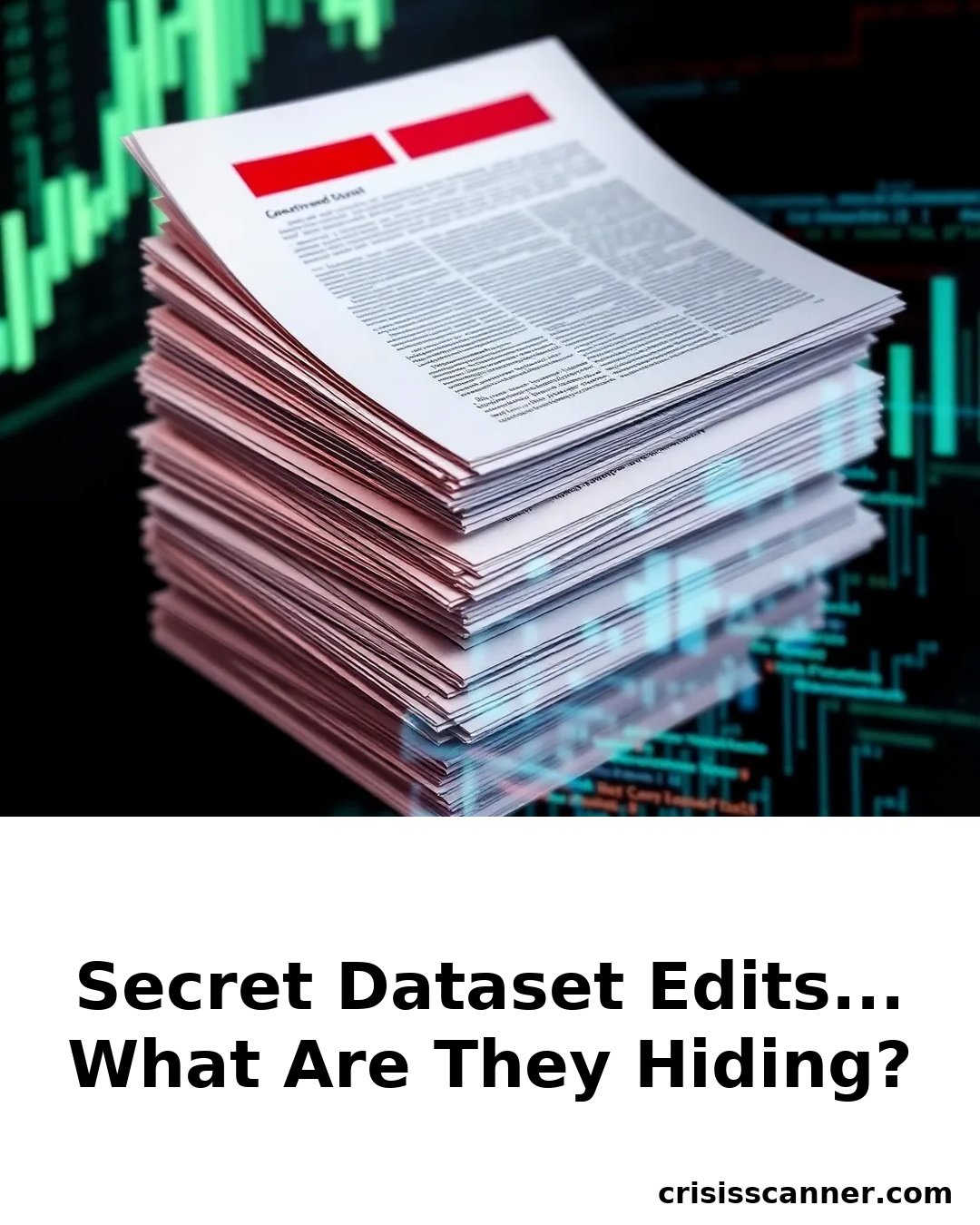 SECRET Dataset Edits... What Are They Hiding?