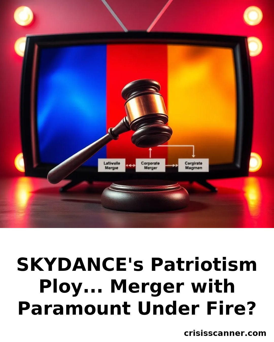SKYDANCE's PATRIOTISM PLOY... Merger with Paramount Under Fire?