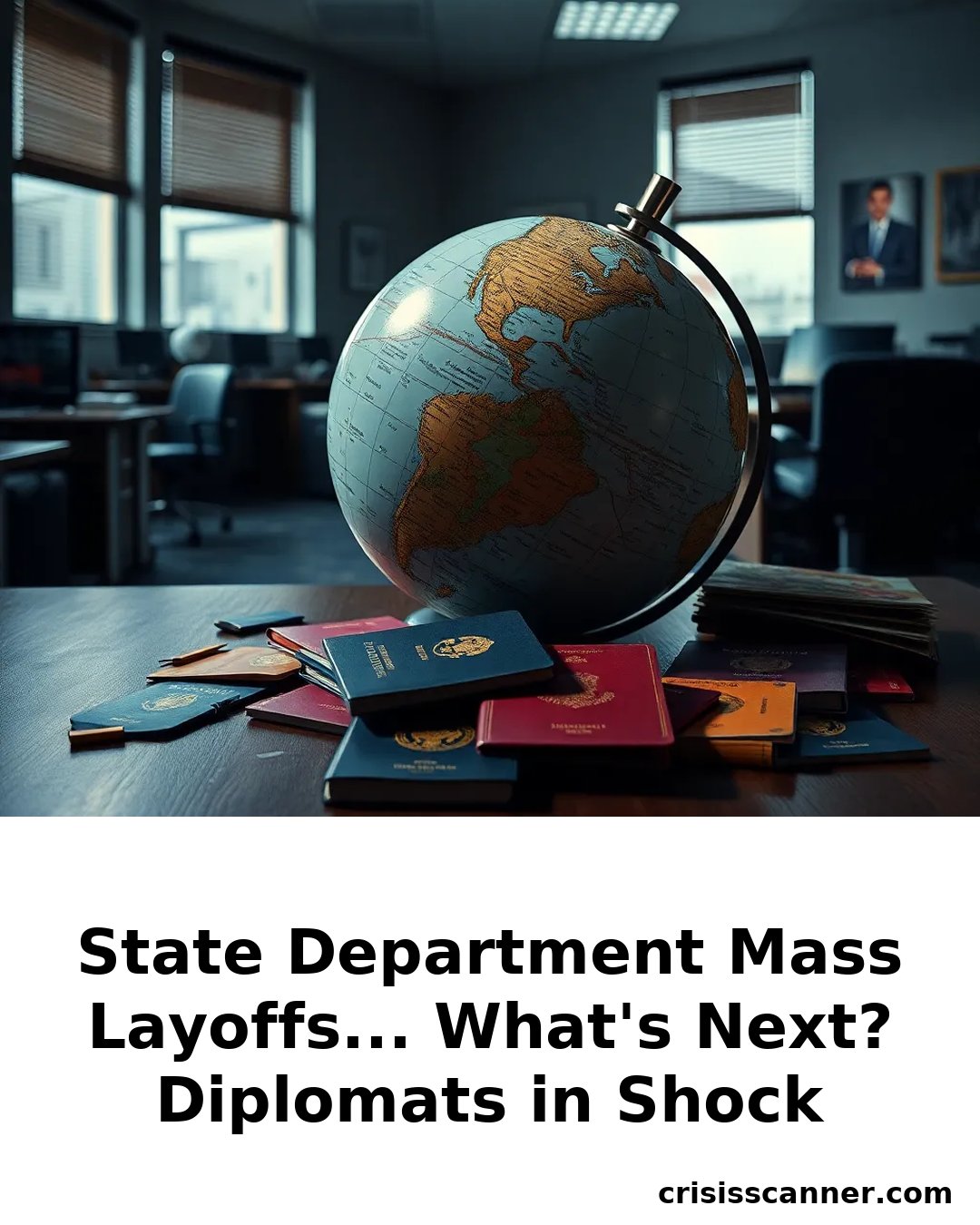 STATE DEPARTMENT MASS LAYOFFS... WHAT'S NEXT? Diplomats in Shock