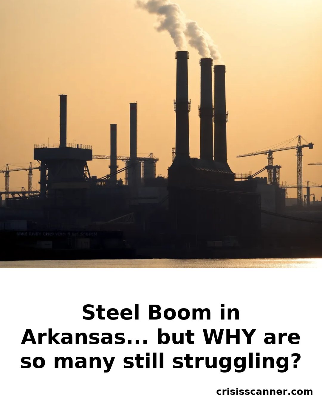 STEEL BOOM in Arkansas... but WHY are so many still struggling?