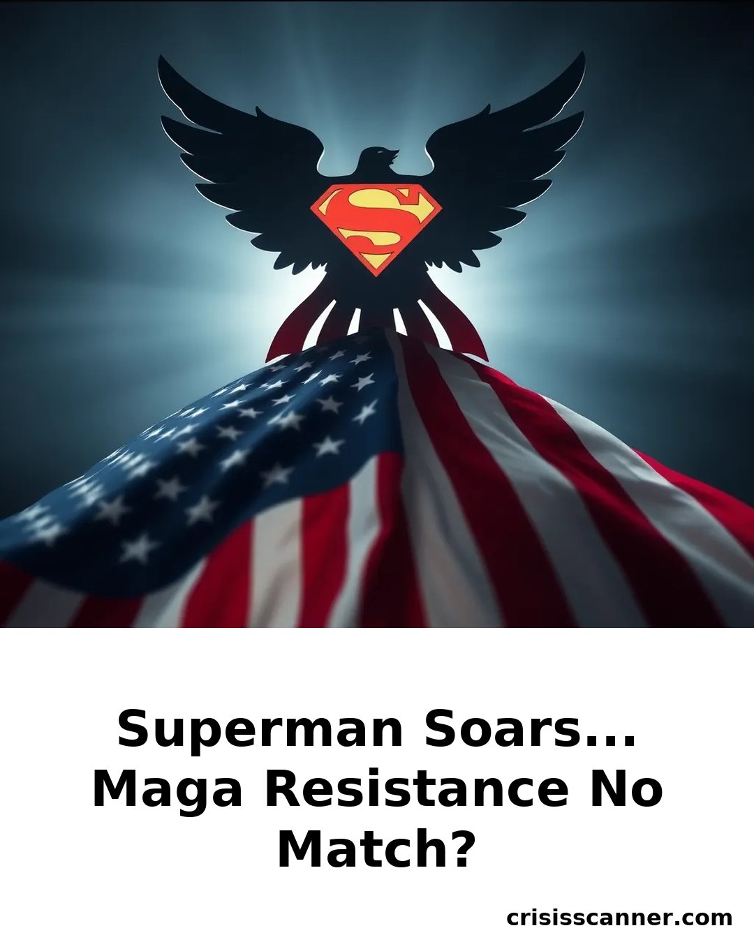 SUPERMAN SOARS... MAGA Resistance No Match?