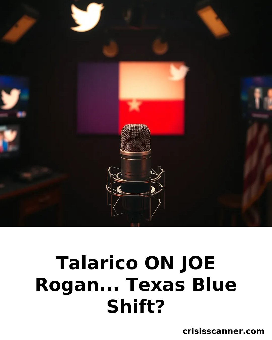 TALARICO ON JOE ROGAN... TEXAS BLUE SHIFT?