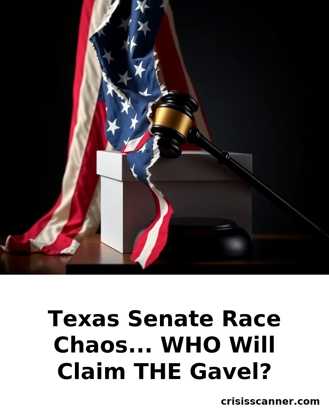 TEXAS SENATE RACE CHAOS... WHO WILL CLAIM THE GAVEL?