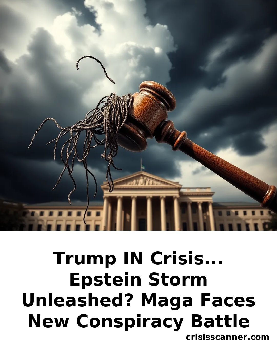 TRUMP IN CRISIS... Epstein Storm Unleashed? MAGA Faces New Conspiracy Battle