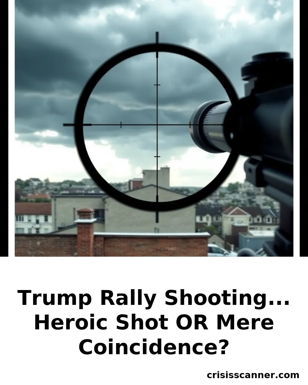 TRUMP RALLY SHOOTING... HEROIC SHOT OR MERE COINCIDENCE?