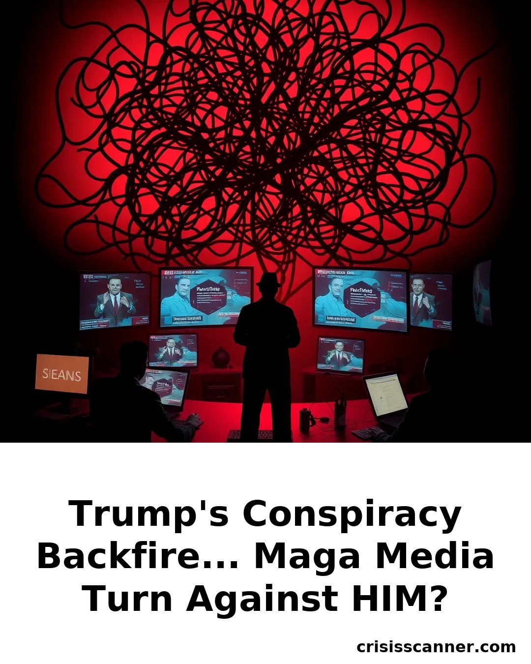TRUMP'S CONSPIRACY BACKFIRE... MAGA MEDIA TURN AGAINST HIM?
