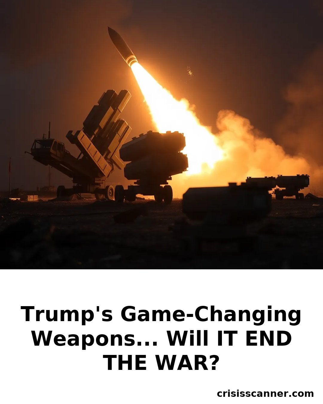 TRUMP'S GAME-CHANGING WEAPONS... WILL IT END THE WAR?