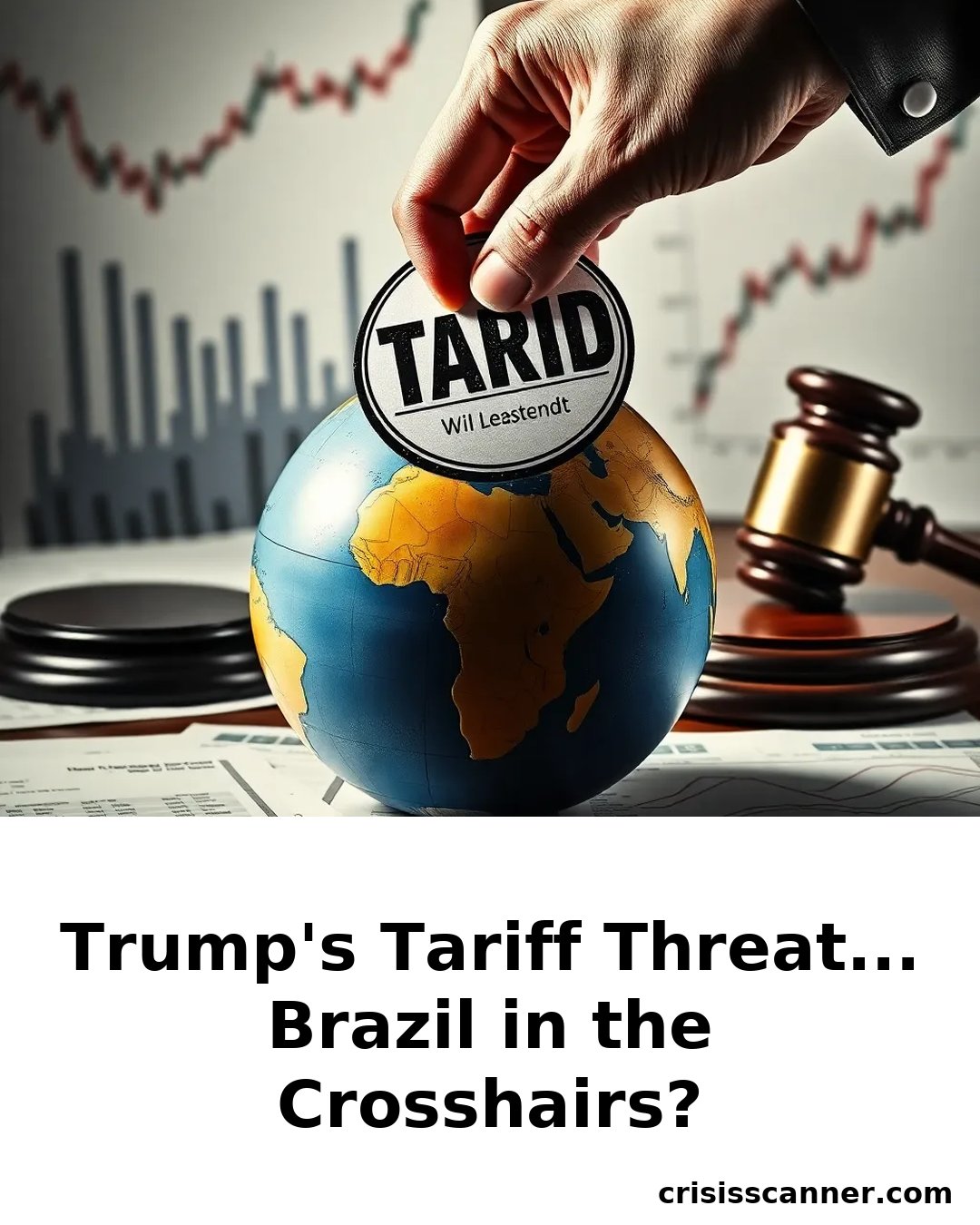 TRUMP'S TARIFF THREAT... Brazil in the Crosshairs?
