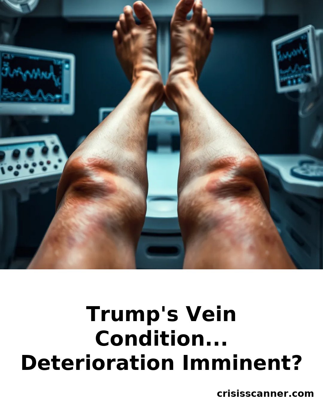 TRUMP'S VEIN CONDITION... Deterioration Imminent?