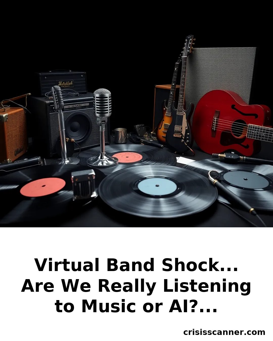 VIRTUAL BAND SHOCK... Are We Really Listening to Music or AI?...