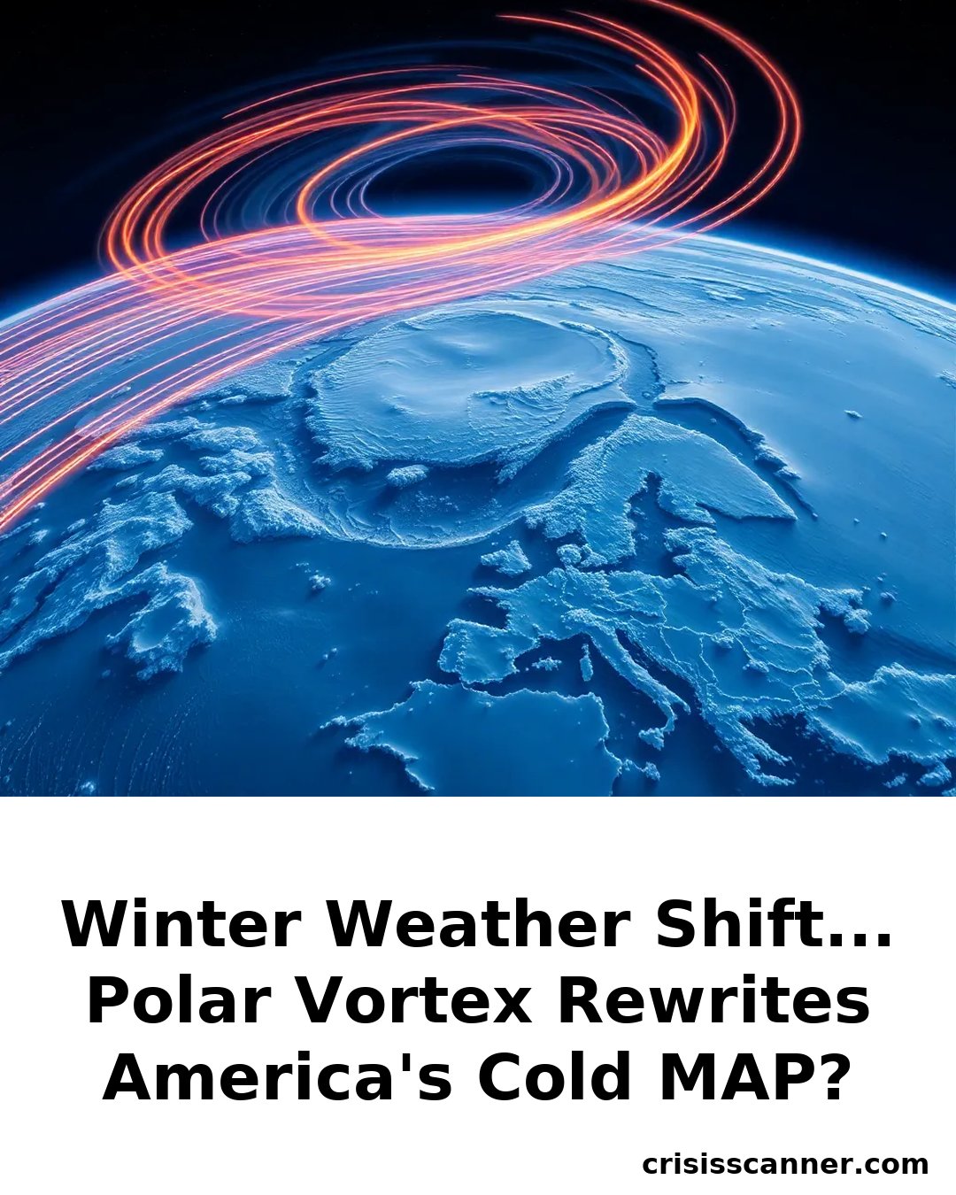 WINTER WEATHER SHIFT... POLAR VORTEX REWRITES AMERICA'S COLD MAP?